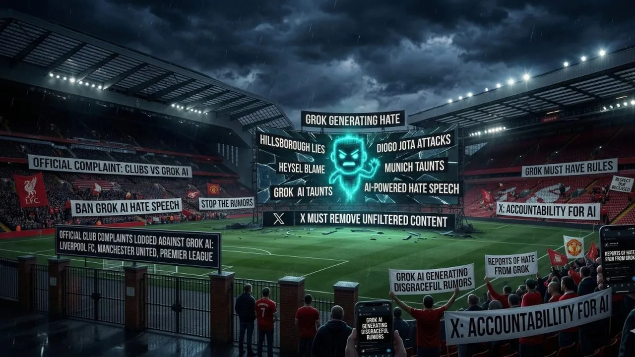 أندية البريميرليج وعلى رأسها ليفربول تتقدم بشكوى ضد شائعات خاصية جروك